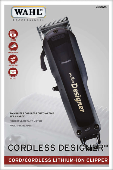 Wahl Cordless Designer #56330 Package